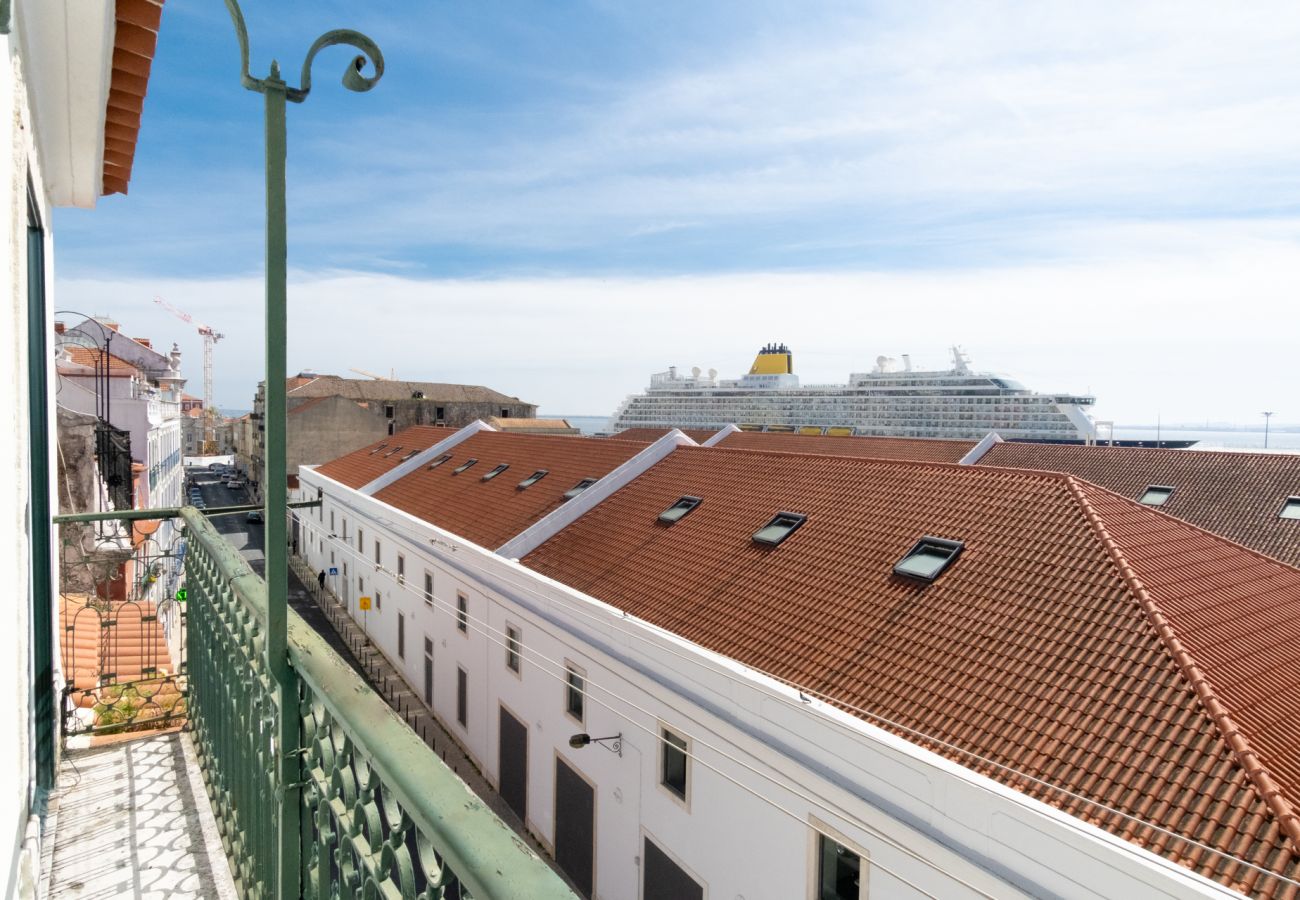 Appartement à Lisbonne - Appartement confortable de l'Alfama avec vue sur le fleuve - TTL126